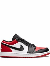 Air jordan low bred - low, toe