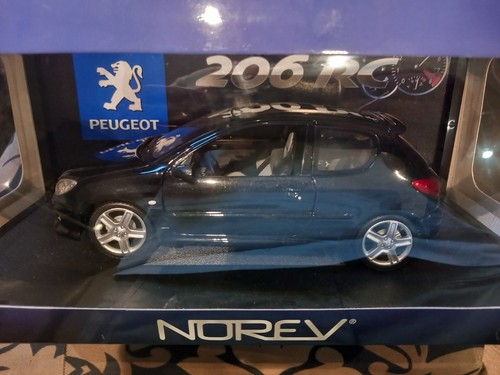 Peugeot 206 noire norev - peugeot,