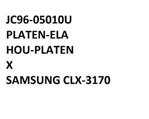 Jc96 05010u platen ela - jc96-05010u, platen-ela