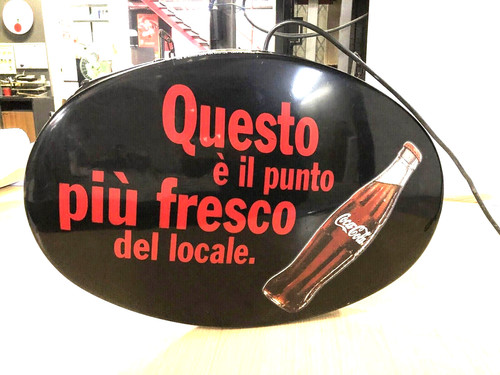 Coca cola insegna luminosa - coca-cola,