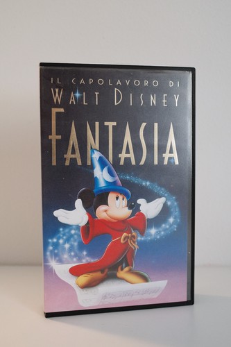 Vhs rara fantasia walt - rara,