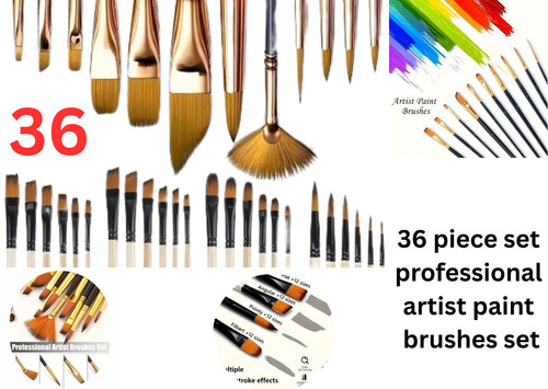 Set pennelli per pittura - set,