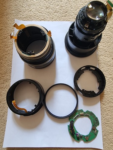 Parte per obiettivo canon - obiettivo, ef-s