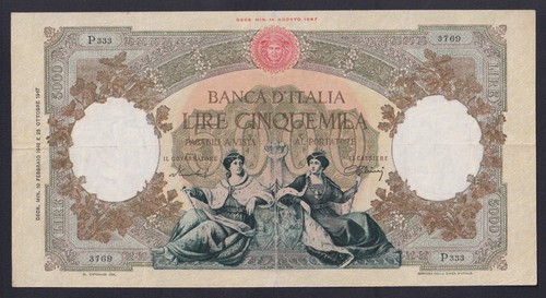 Italy 5000 lire regine - lire,