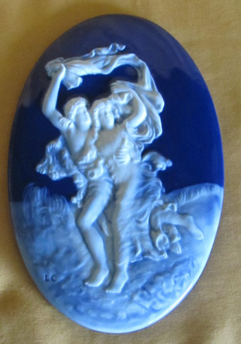 Bella piastra porcellana di - in,