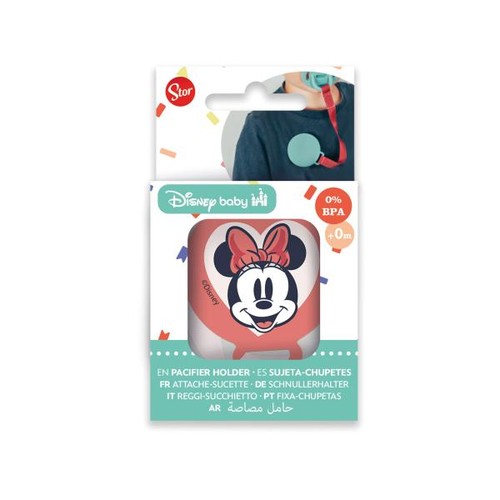 Clip per ciuccio minnie - clip,