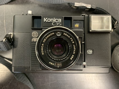 Macchina fotografica konica - macchina,