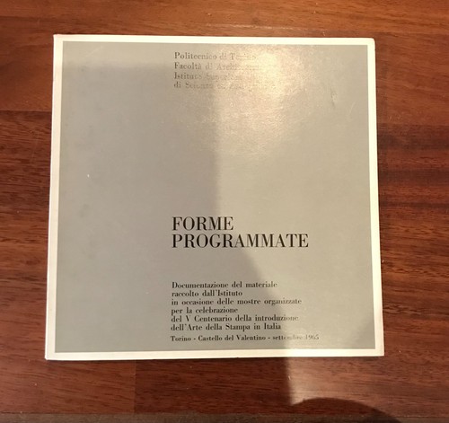 Catalogo forme programmate - forme, no