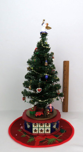 Albero dell avvento girevole - albero,