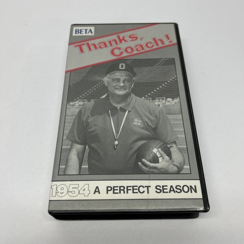 Vtg rare beta thanks - beta,thanks,, coach