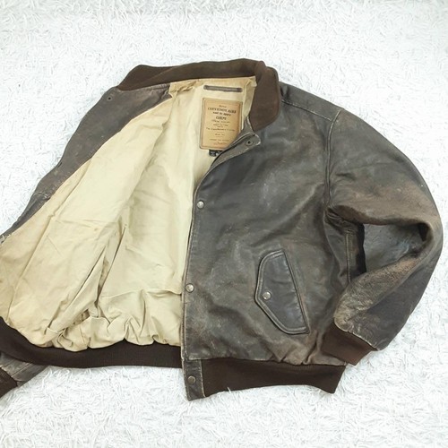 Giacca pelle chevignon marrone - giacca,