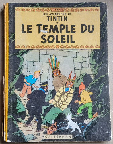 Tintin temple du - temple, soleil