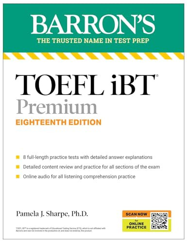Toefl ibt premium with - toefl,