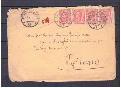 Timbro posta militare - 57, vi