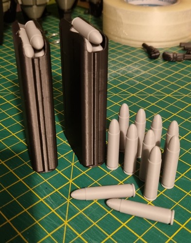 Printed replica lifesize m1 - 3d,