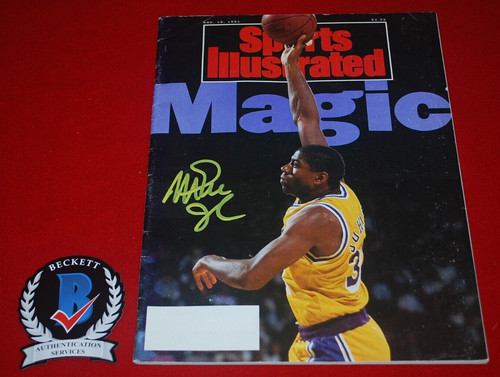 Magic johnson lakers firmato - magic,