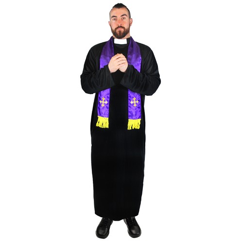 Costume uomo sacerdote vicario - uomo,