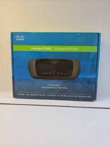 Cisco linksys e1000 wireless - e1000, wireless-n
