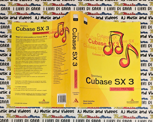 Book libro steinberg cubase - book,
