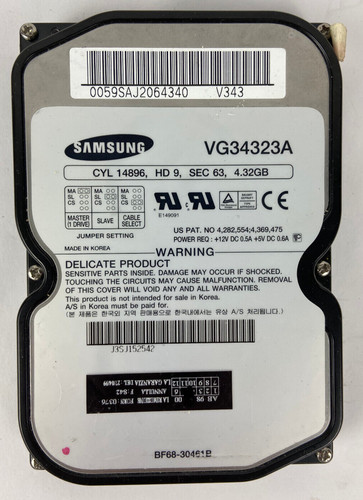 Samsung vg34323a 32gb - samsung,