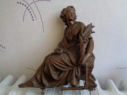 Ancien regule pendule - regule,