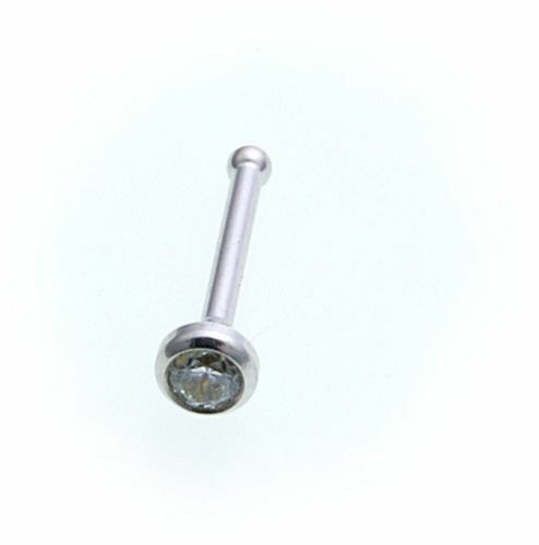 Piercing naso vero oro bianco - naso,