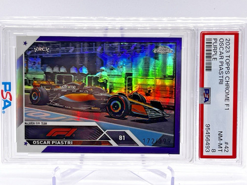 2023 topps chrome - topps, f1