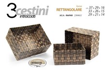 Cestino rettangolare - pz,