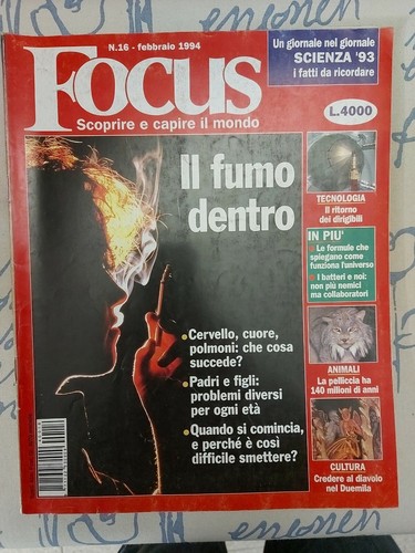 Focus rivista febbraio - focus, n.16