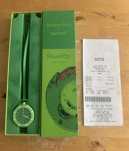 New swatch green eight - new,