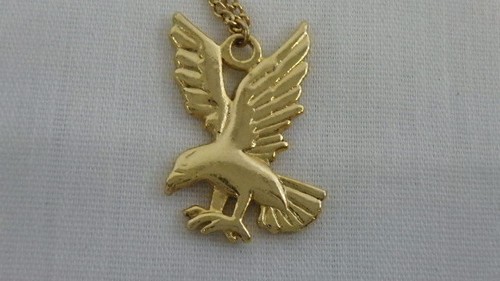 Ciondolo aquila oro giallo - aquila,