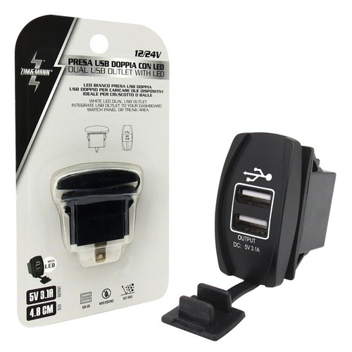 Presa usb doppia incasso per - doppia,