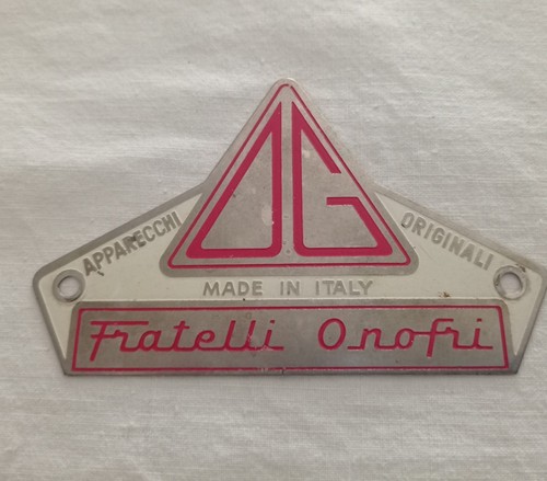 Targhetta originale radio - , og
