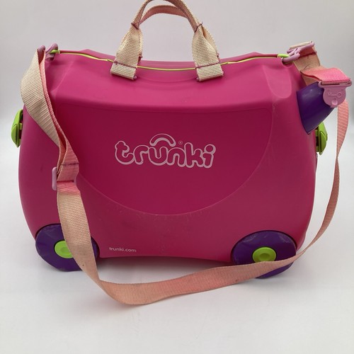 Valigia viaggio trunki rosa - da,