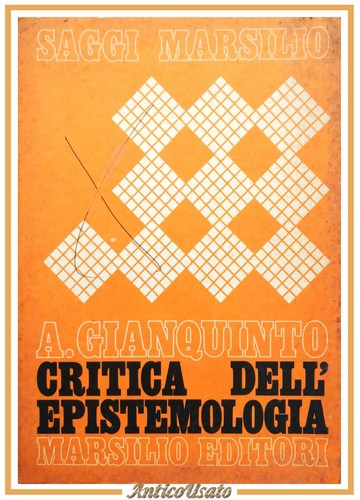 Critica dell epistemologia - dell'epistemologia, di