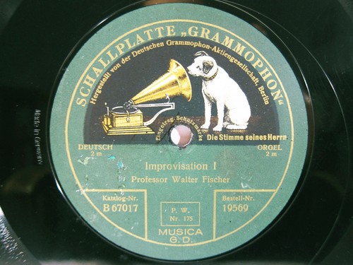78rpm prof walter - prof., fischer