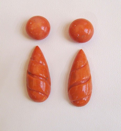 Corallo giapponese pendenti - corallo, a