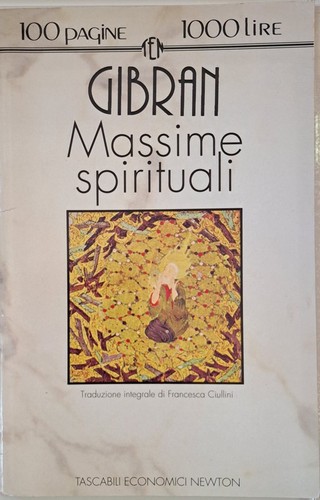Massime spirituali gibran - spirituali,