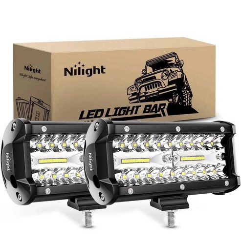 Coppia barre led fari - barre,