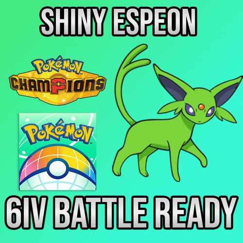 6iv shiny espeon - shiny,