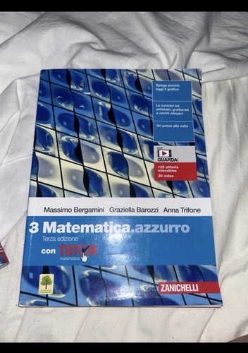 Zanichelli matematica azzurro - zanichelli, matematica.azzurro