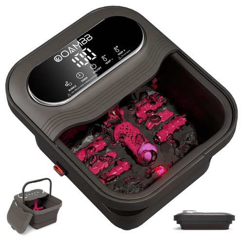 Foot spa pieghevole con - spa,