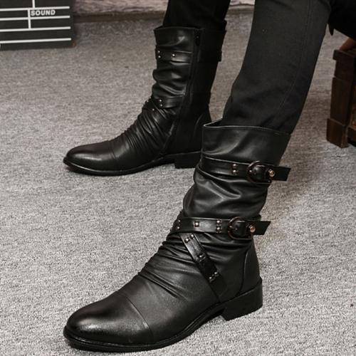 Stivaletti uomo vintage gotico
