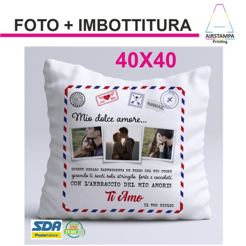 Cuscino personalizzato - cuscino,