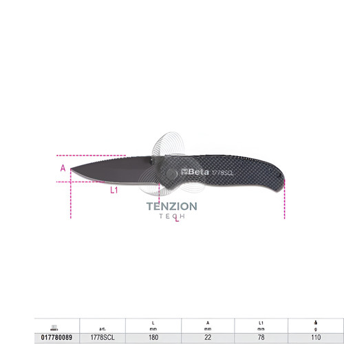Coltello soft carbon - coltello,