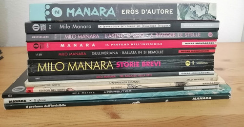 Milo manara lotto volumi - manara,