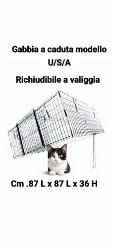 Gabbia trappola cattura viva - trappola,