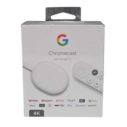 Chromecast con google 4k - con,