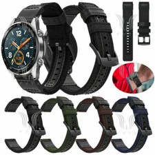 Per Huawei watch GT GT2/3 46mm Watch 3 Pro cinturino sportivo in nylon e pelle
