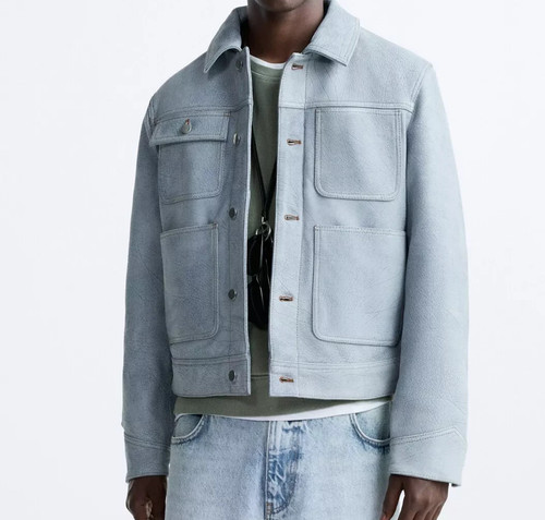 Zara giacca uomo - giacca, blu